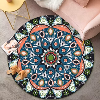 Tapete circular mandala#