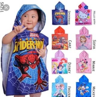Toalla Animada Con Capucha