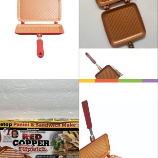 Parrilla Sandwichera De Ceramica Antiadherente