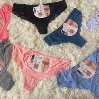 YX5171 CALZON CON ENCAJE