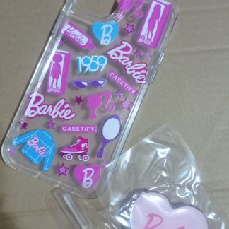 Funda para iPhone Barbie incluye pop socket