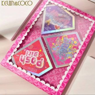 Set de 3 paletas de sombras brazy