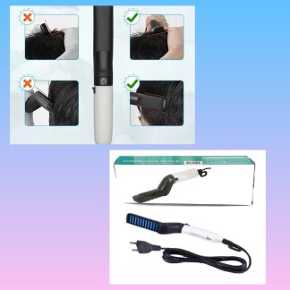 Cepillo Plancha Para Barba