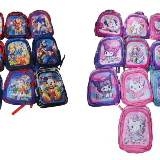 Trio de mochila Disney con luz