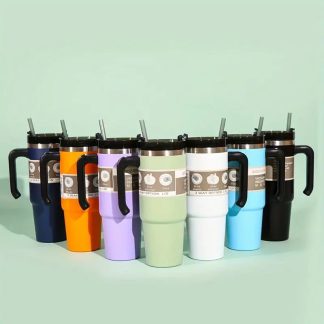 Thermo de acero inoxidable con agarradera