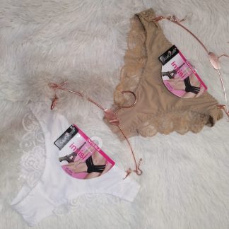 J8029 BIKINI CON TRANSPARENCIA EN POMPI