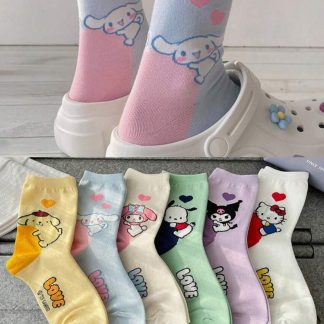 N11 Calceta semi larga Sanrio