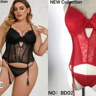 BD02 HERMOSO CONJUNTO SEXY DE LENCERIA