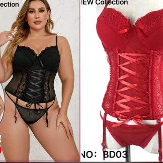 BD03 HERMOSO CONJUNTO SEXY DE LENCERIA