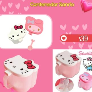 Contenedor sanrio $39 pz $50 por 2 piezas