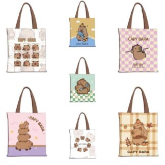 Bolsa de tela CAPI BARA  27 x 24 cm $29