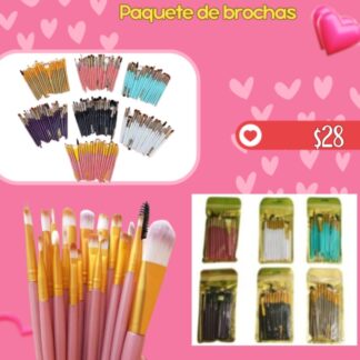 Brochas 20 pz