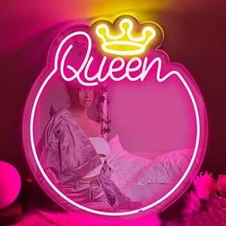 Espejo led Queen