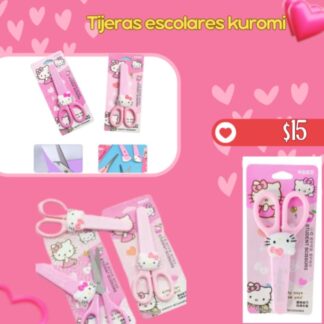 Tijeras escolares kuromi