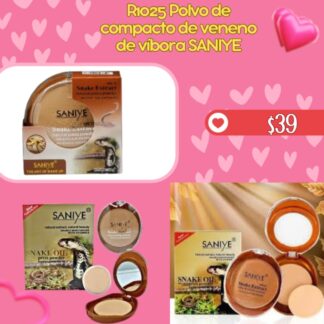 R1025 Polvo de compacto de veneno de víbora SANIYE