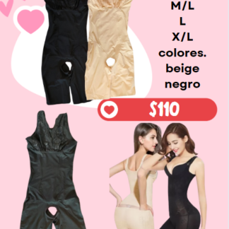 006 Faja completa con abertura en la parte baja