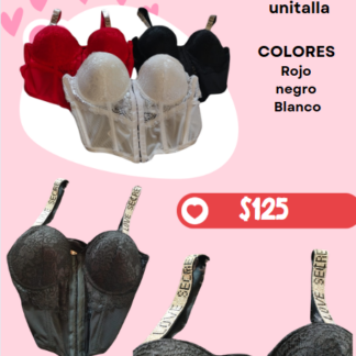 96077 top tipo bustier