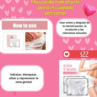 Mascarilla Hidratante para el cuidado personal#