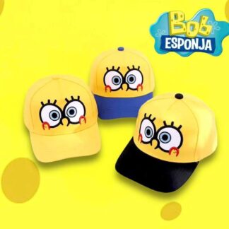 gorra de bob esponja $48 (AMARILLA )