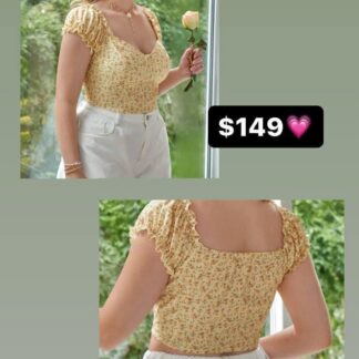 Blusa estampado floral