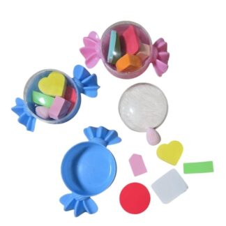 Cajita De Esponjas En Forma De Caramelo