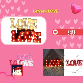 Letrero LOVE