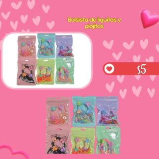 Bolsista de liguitas y piojitos