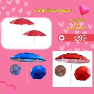 Sombrilla de playa Grande