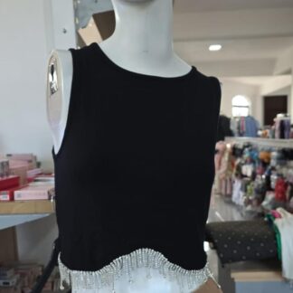 FL-521 BLUSA SIN TIRANTES CON BRILLOS $150 pz 3x $300