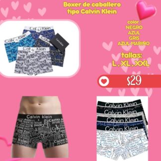 Boxer de caballero tipo Calvin Klein