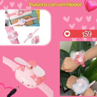 Pulsera Con Ventilador