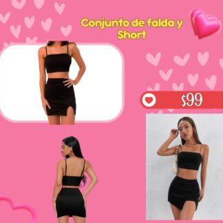 Conjunto de falda y Short