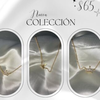 Collar con dije de corona