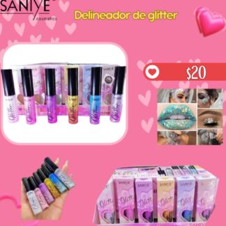M602 delineador de glitter