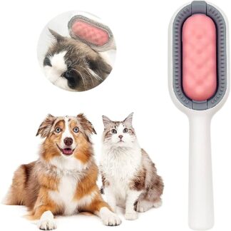 Cepillo para mascotas economico (ROSA)