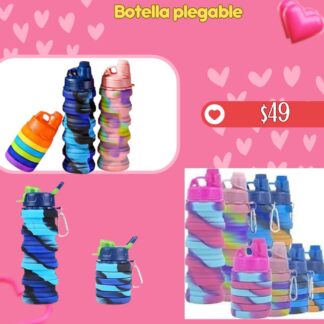 Botella plegable