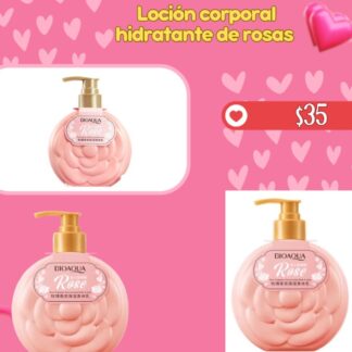 Loción corporal hidratante de rosas