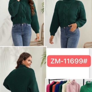 ZM11699 Sueter tejido Calidad premium