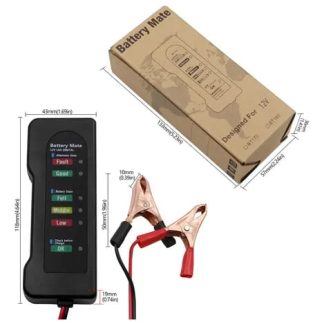 Mini probador de batería para coche de 12V