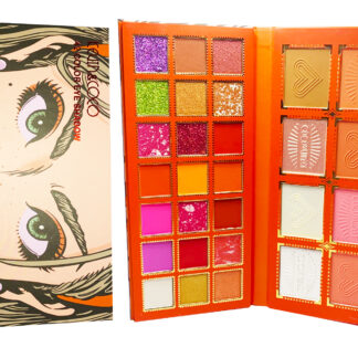 Paleta De Sombras Kevin & Coco Ojos Roja