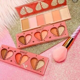 Paleta De Blush y Contorno SANIYE