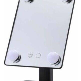 Espejo 360 4 focos led