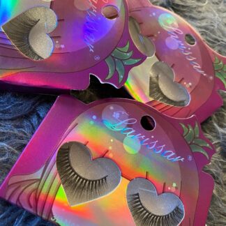 Pestañas Caja Morada Larissar $10 pza $90 dna