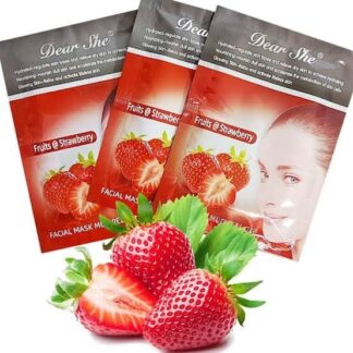 Mascarilla FRESA ($5 Pza o $35 paquete con 10)