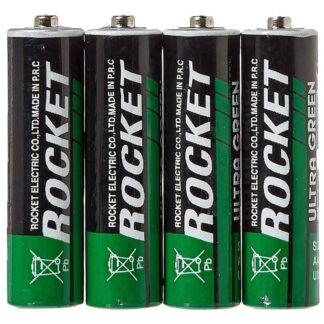 4 pzas Batería Rocket AA $12 o $50 caja (6 paquetes=24 pzas)
