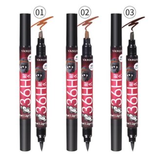 Delineador 36H Con Lápiz Para La Ceja