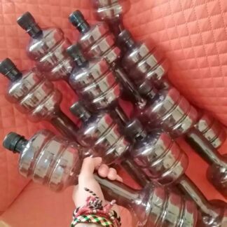 Botella En Forma De Pesa $17