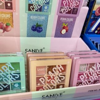E0937 Mini Paleta SANIYE (Peach,Blueberry,Pitaya Colors)