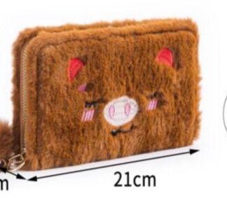 Q-205 Cartera Peluche Puerquito