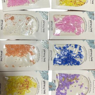 Decoración de uñas Perlas con flores $10 pza $100 docena